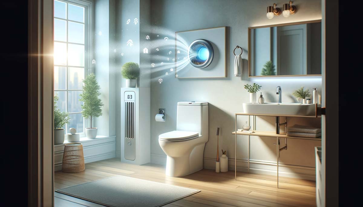 Kann man eine Toilette mit einem automatischen Frischluftsystem ausstatten?